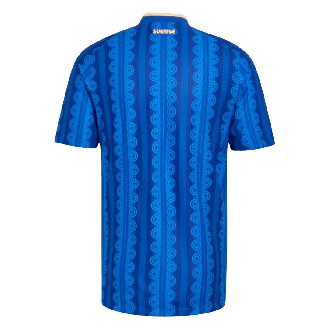Sweden VM Bortedrakt Spillerversjon 2026 Slim Fit