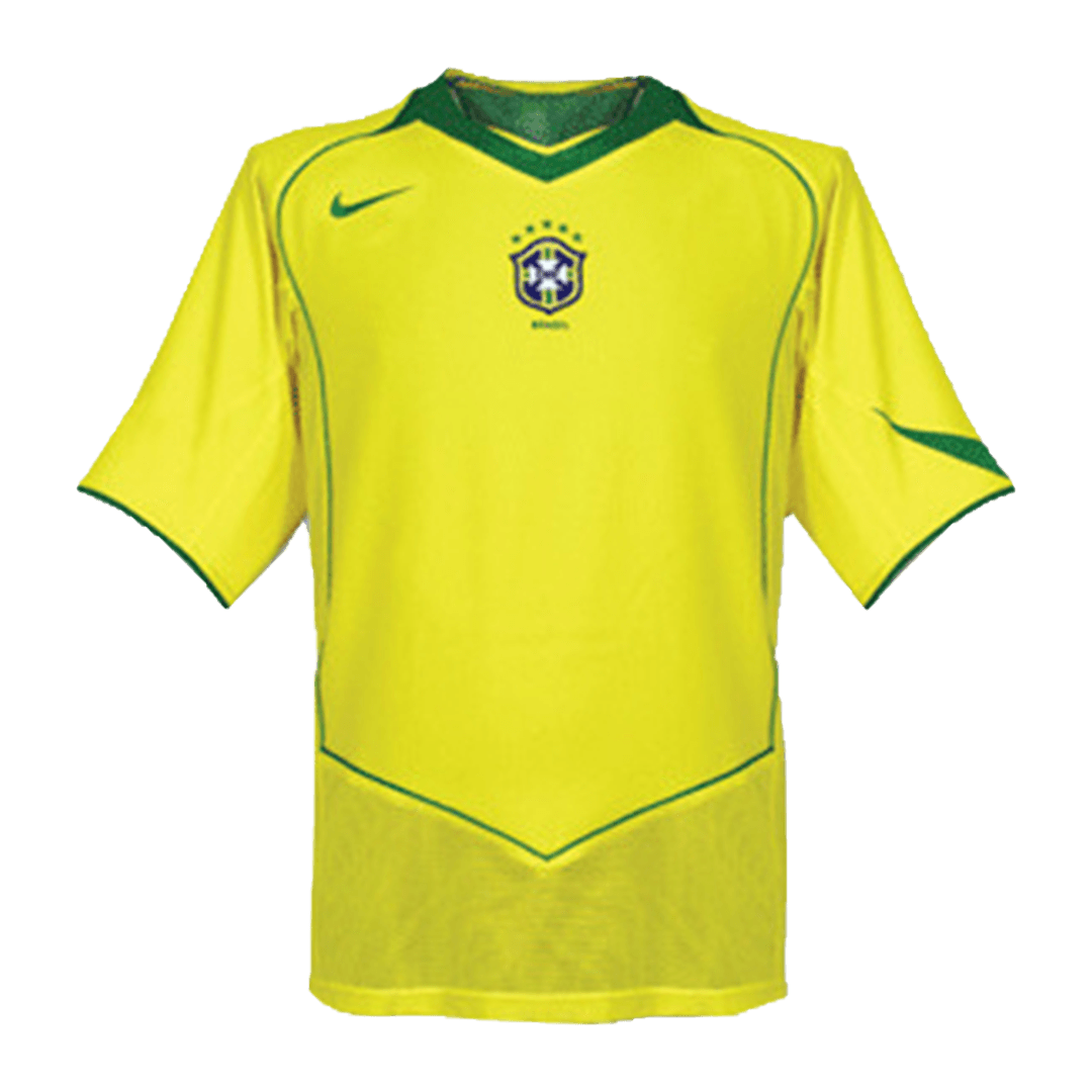 Brazil Retro Hjemmedrakt 2004