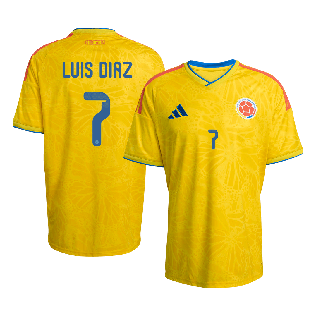 Colombia World Cup Hjemmedrakt 2026 LUIS DíAZ #7