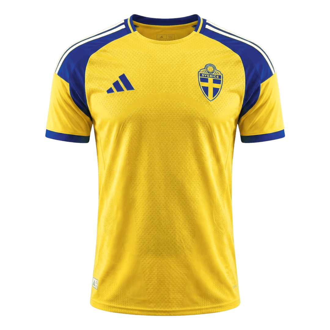 Sweden World Cup Hjemmedrakt Spillerversjon 2026 Slim Fit