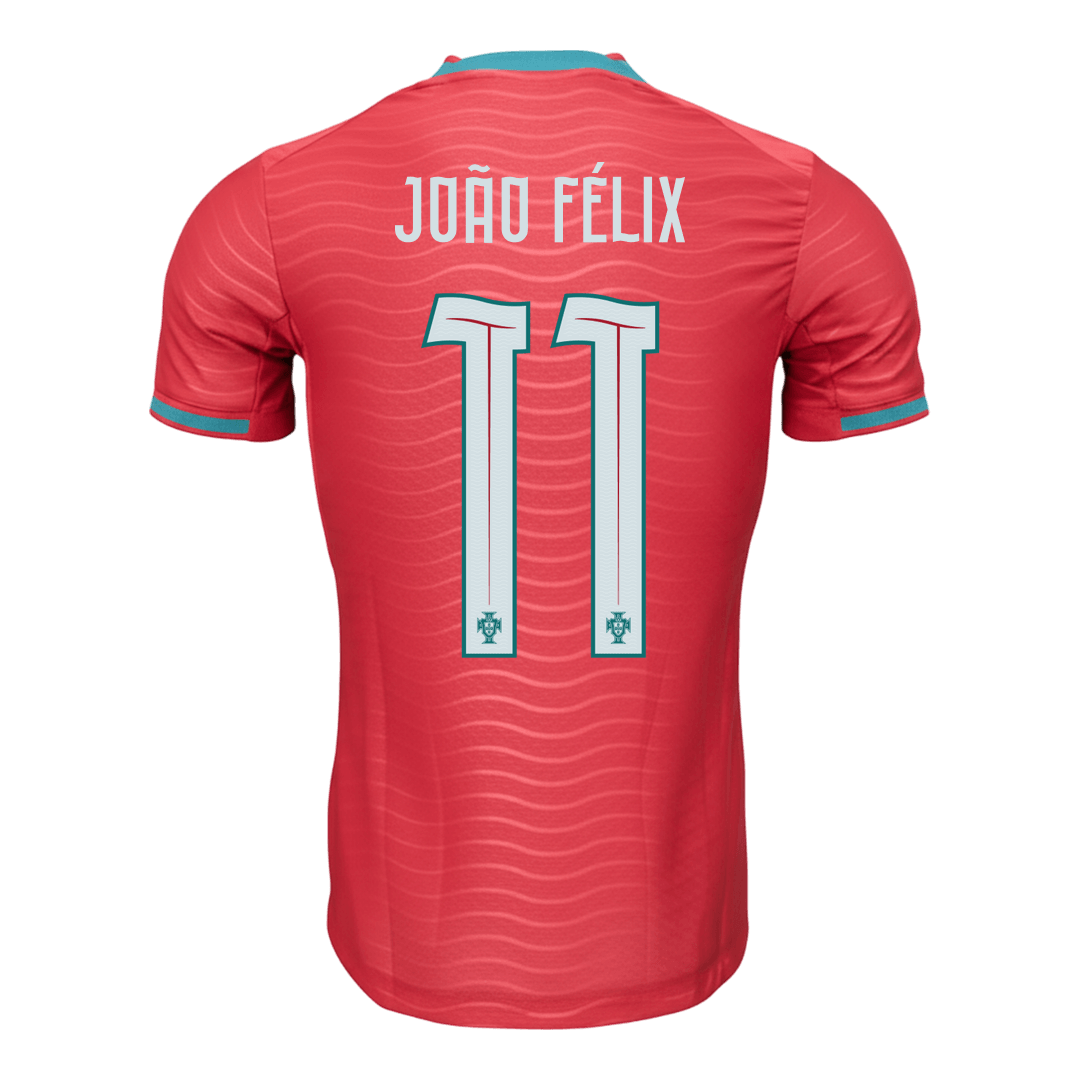 Portugal VM Hjemmedrakt Spillerversjon 2026 JOÃO FÉLIX #11 Slim Fit