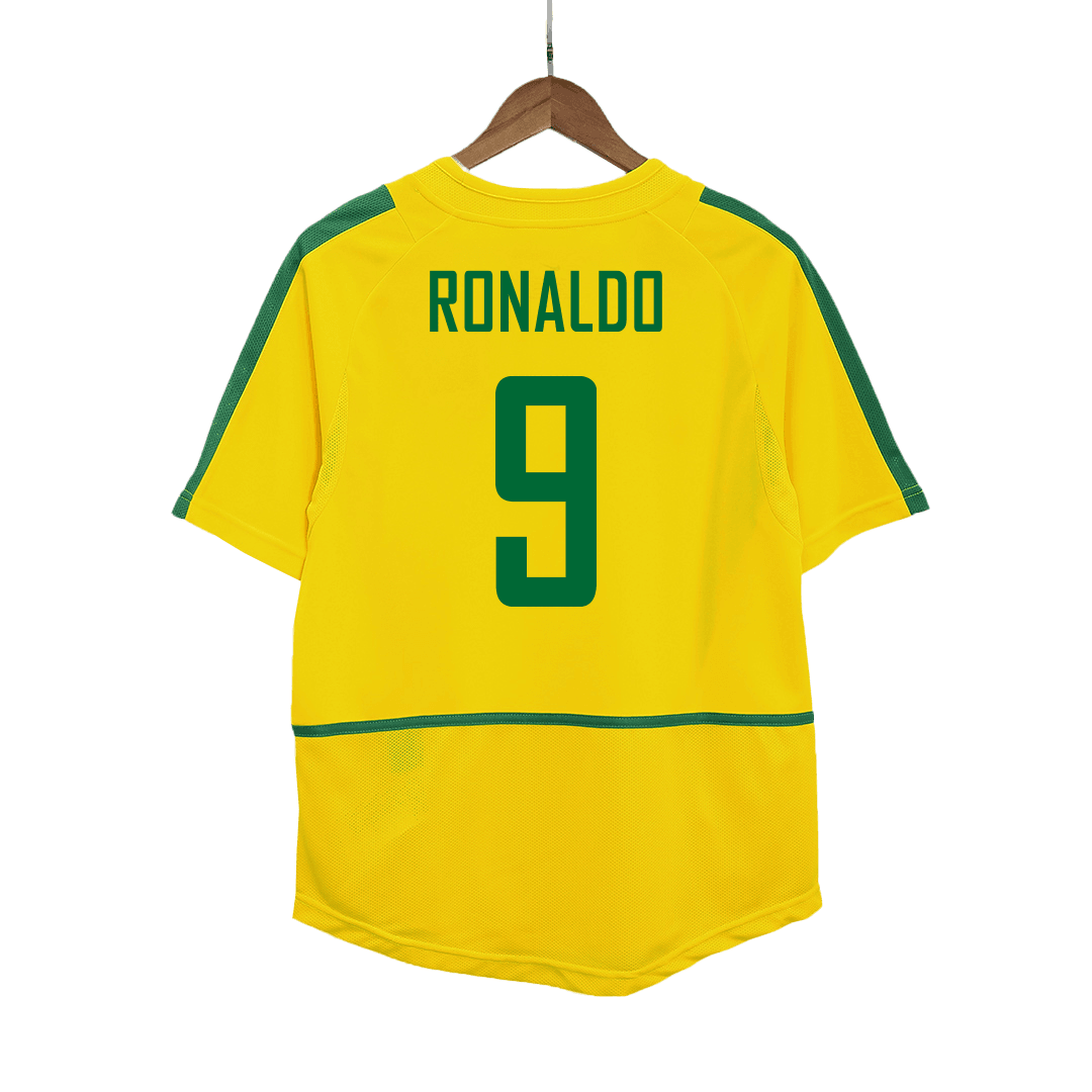 Brazil Retro Hjemmedrakt 2002/03 RONALDO #9