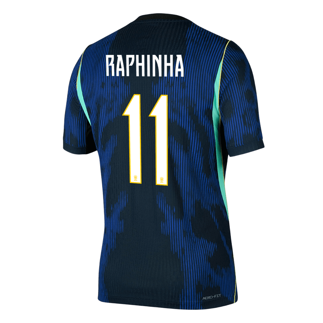 Brazil VM Bortedrakt Spillerversjon 2026 RAPHINHA #11 Slim Fit