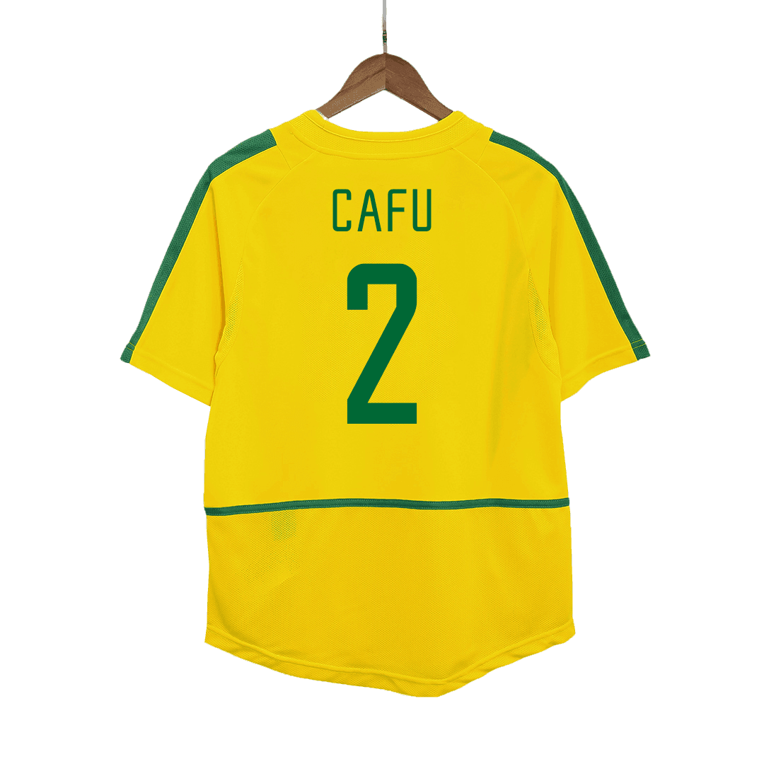 Brazil Retro Hjemmedrakt 2002/03 CAFU #2