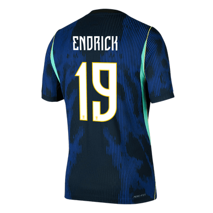 Brazil VM Bortedrakt Spillerversjon 2026 ENDRICK #19 Slim Fit