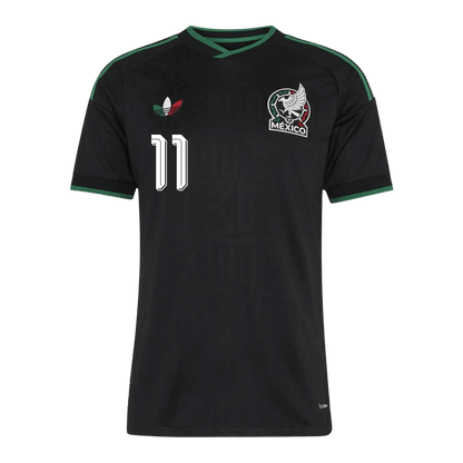 Mexico VM Tredjedrakt Spillerversjon 2026 S.GIMENEZ #11 Slim Fit