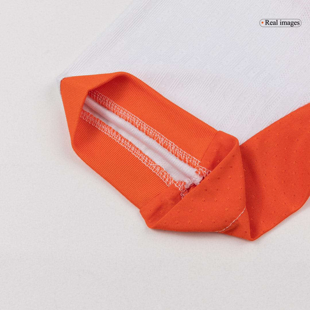 Netherlands VM Bortedrakt Spillerversjon 2026 XAVI #7 Slim Fit