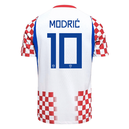 Croatia VM Hjemmedrakt Spillerversjon 2026 MODRIĆ #10 Slim Fit