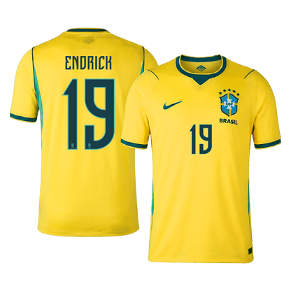 Brazil VM Hjemmedrakt 2026 ENDRICK #19