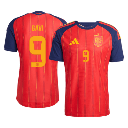 Spain VM Hjemmedrakt Spillerversjon 2026 GAVI	 #9 Slim Fit