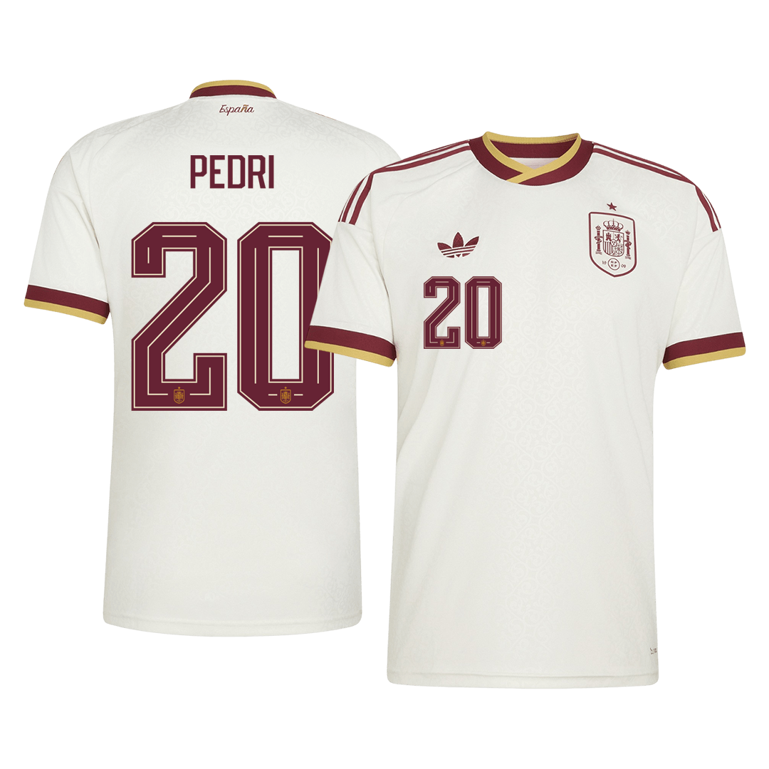 Spain VM Bortedrakt 2026 PEDRI #20