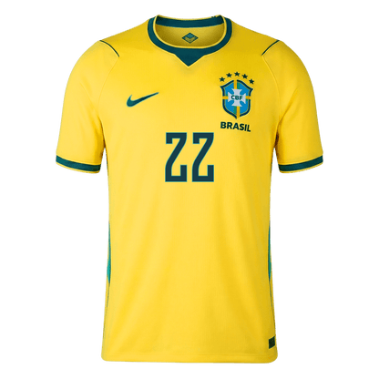 Brazil VM Hjemmedrakt 2026 JOÃO PEDRO #22