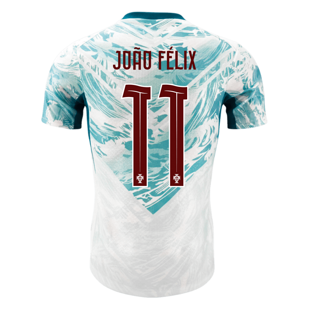 Portugal VM Bortedrakt Spillerversjon 2026 JOÃO FÉLIX #11 Slim Fit