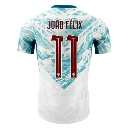 Portugal VM Bortedrakt Spillerversjon 2026 JOÃO FÉLIX #11 Slim Fit