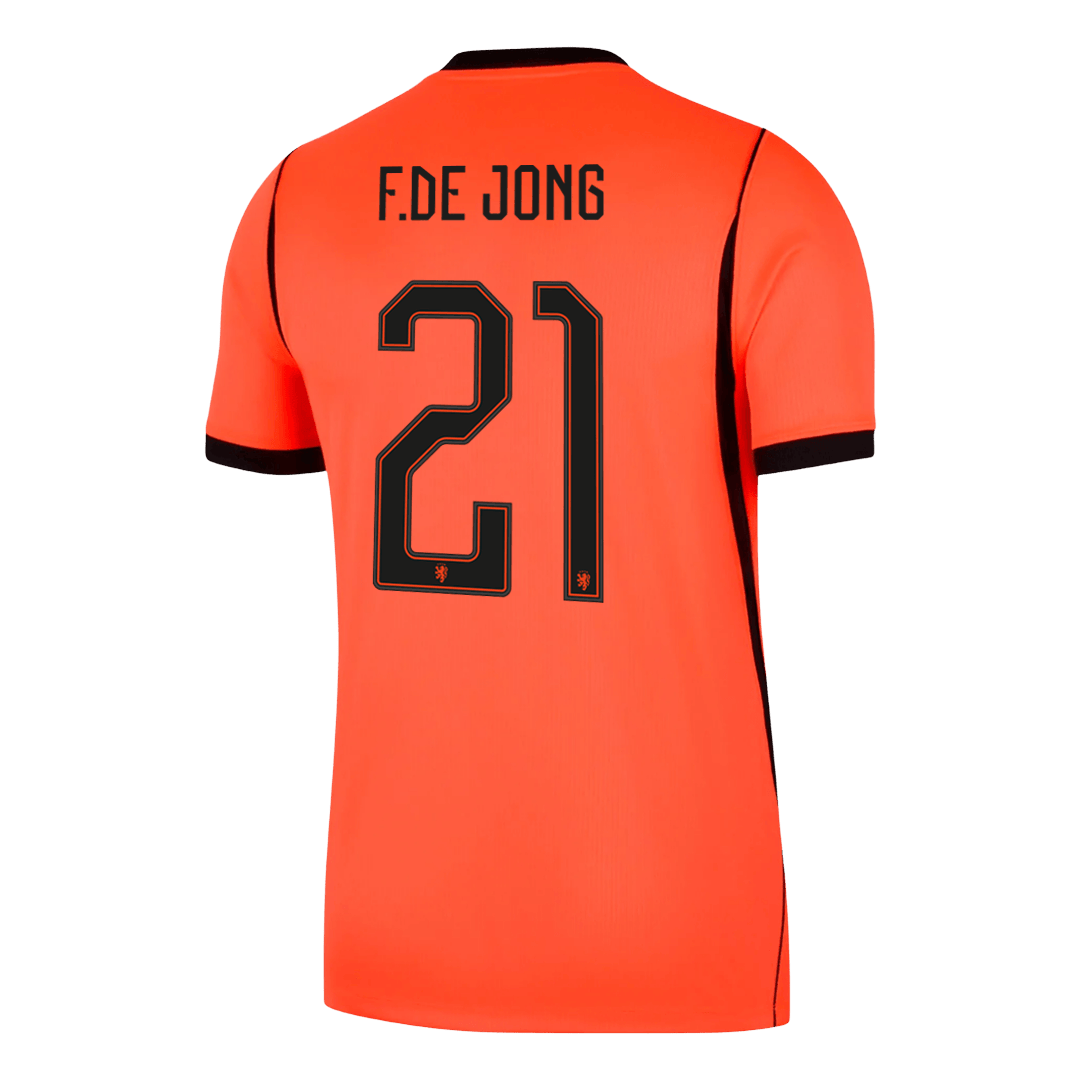 Netherlands VM Hjemmedrakt 2026 F.DE JONG #21