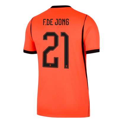 Netherlands VM Hjemmedrakt 2026 F.DE JONG #21