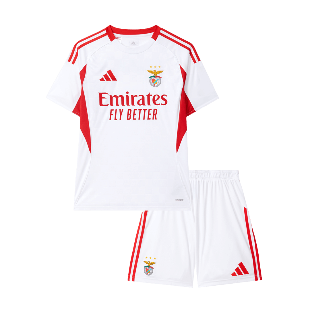 Benfica Tredjedraktsett Barn 2025/26