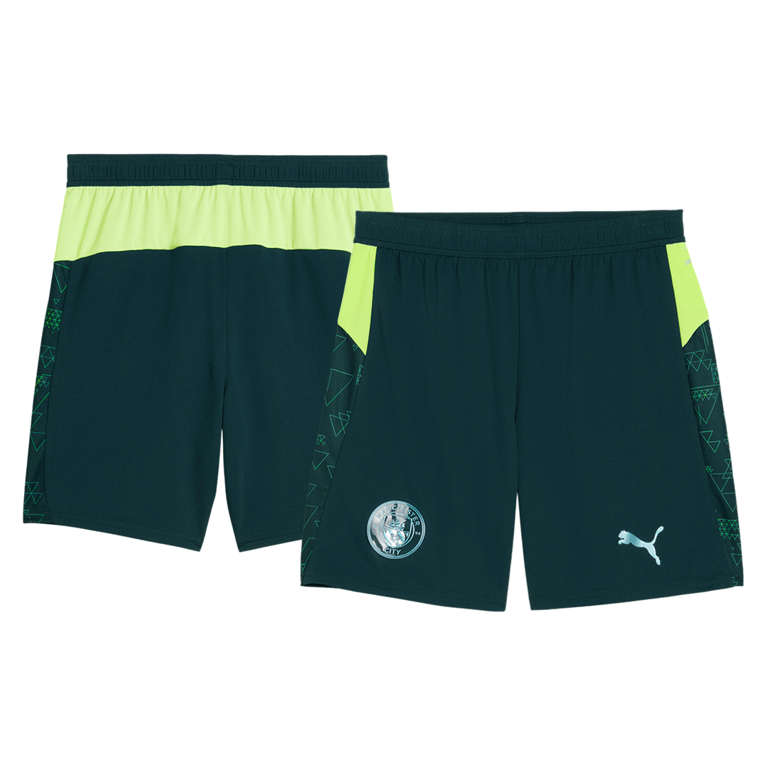 Manchester City Fjerdeshorts 2025/26