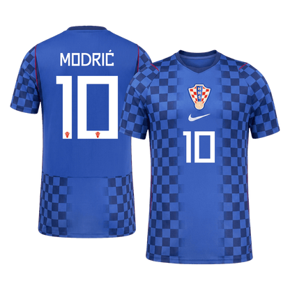Croatia VM Bortedrakt Spillerversjon 2026 MODRIĆ #10 Slim Fit