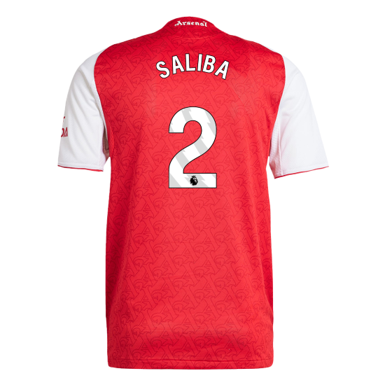 Arsenal Hjemmedrakt 2025/26 – SALIBA #2 (Spillerversjon)