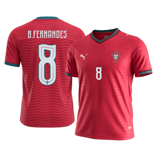 Portugal World Cup Hjemmedrakt 2026 B.FERNANDES #8