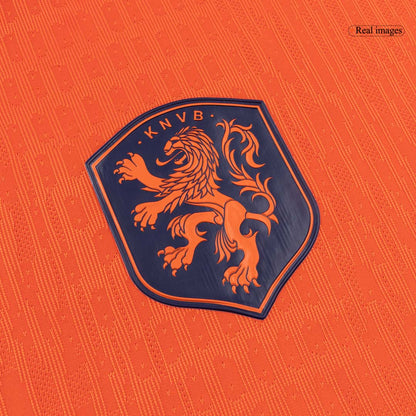 Netherlands VM Hjemmedrakt Spillerversjon 2026 F.DE JONG #21 Slim Fit