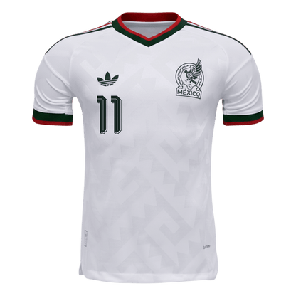 Mexico VM Bortedrakt Spillerversjon 2026 S.GIMENEZ #11 Slim Fit