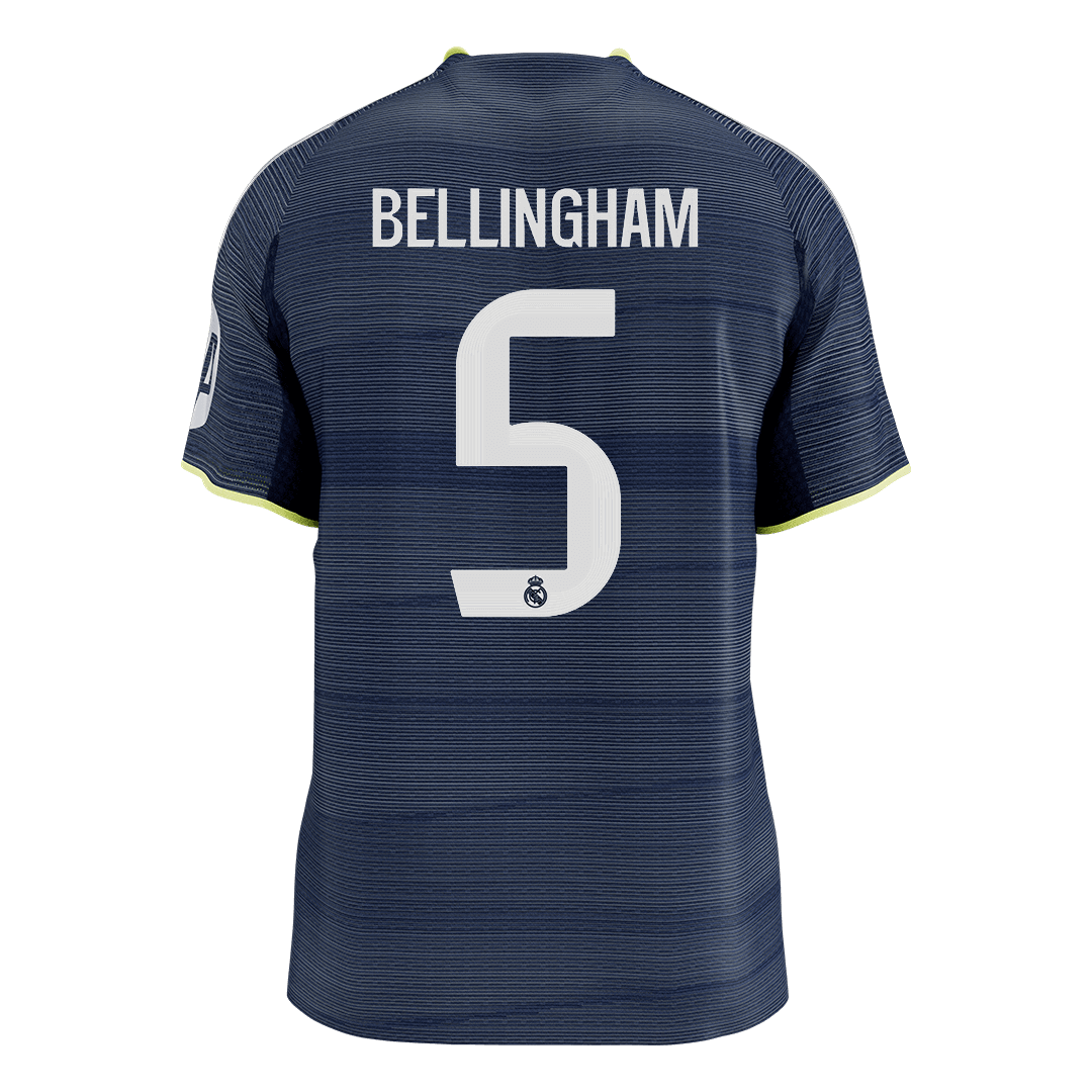 Real Madrid Bortedrakt 2025/26 – BELLINGHAM #5 (Spillerversjon) [PREMIUM]