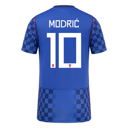 Croatia VM Bortedrakt Spillerversjon 2026 MODRIĆ #10 Slim Fit