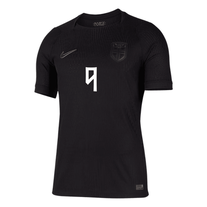 Norway VM Bortedrakt Spillerversjon 2026 BRAUT HAALAND #9 Slim Fit