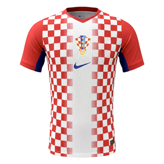Croatia World Cup Hjemmedrakt Spillerversjon 2026 Slim Fit