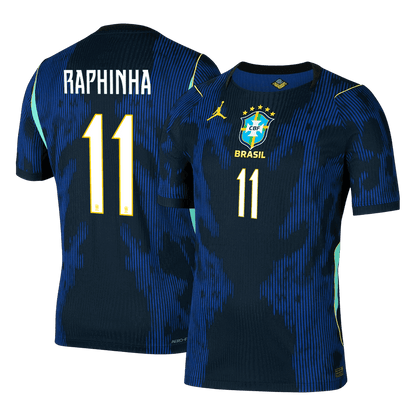 Brazil VM Bortedrakt Spillerversjon 2026 RAPHINHA #11 Slim Fit