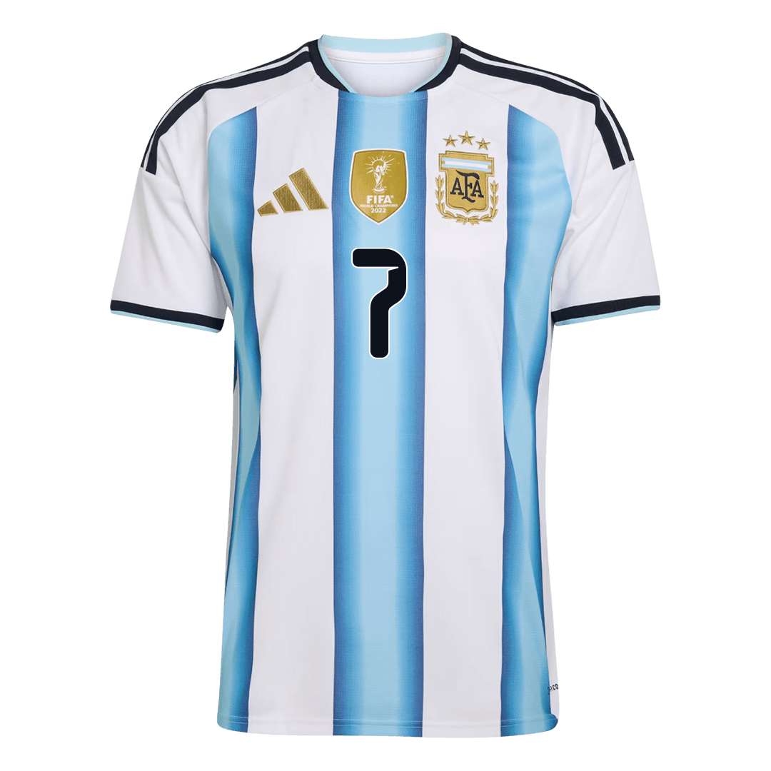 Argentina VM Hjemmedrakt 2026 DE PAUL #7 [PREMIUM]