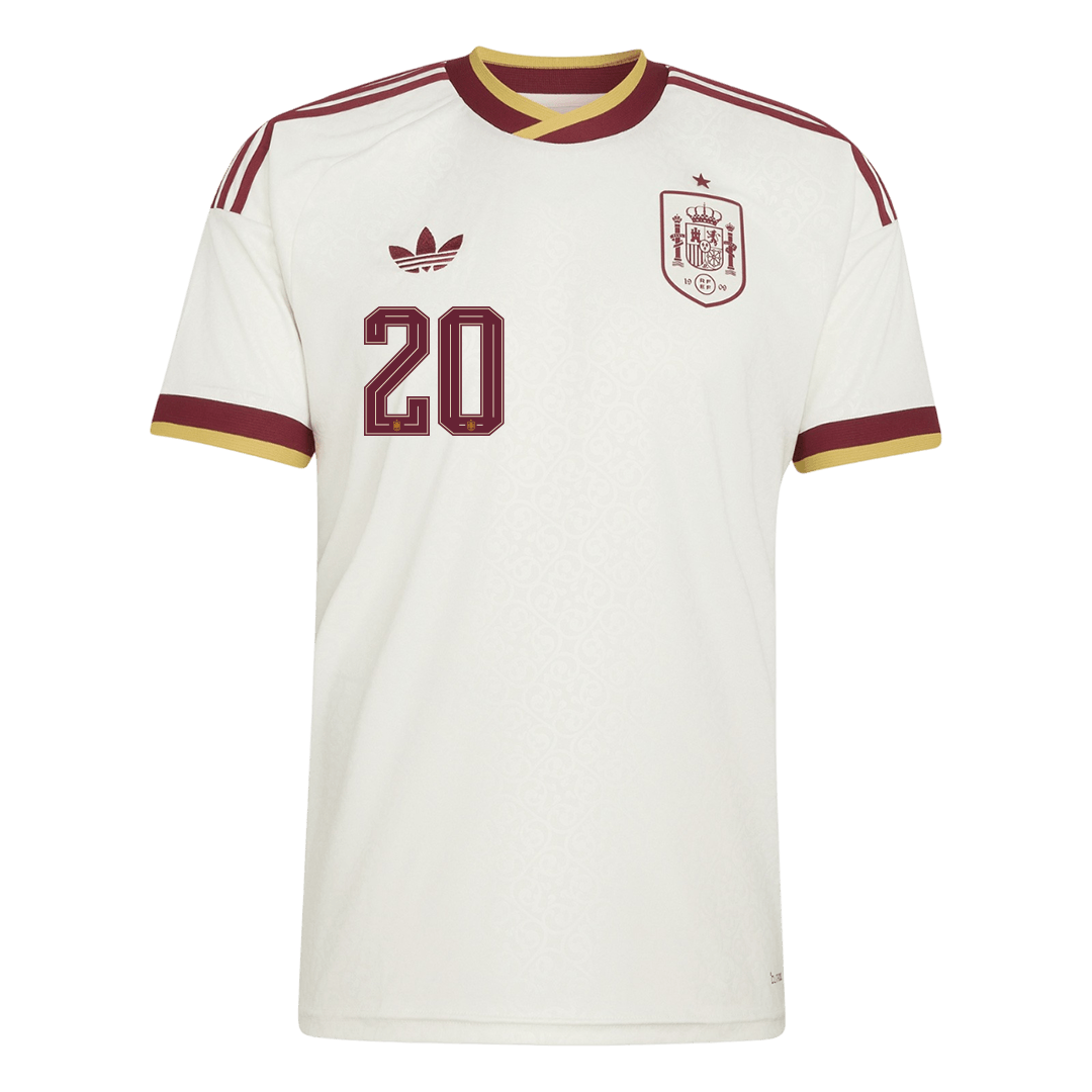 Spain VM Bortedrakt 2026 PEDRI #20