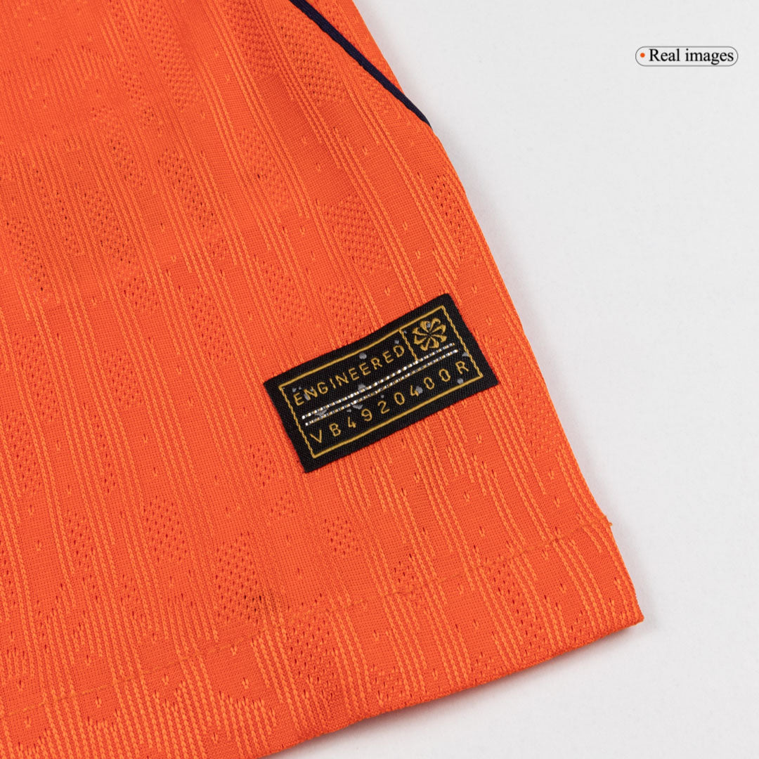 Netherlands VM Hjemmedrakt Spillerversjon 2026 F.DE JONG #21 Slim Fit