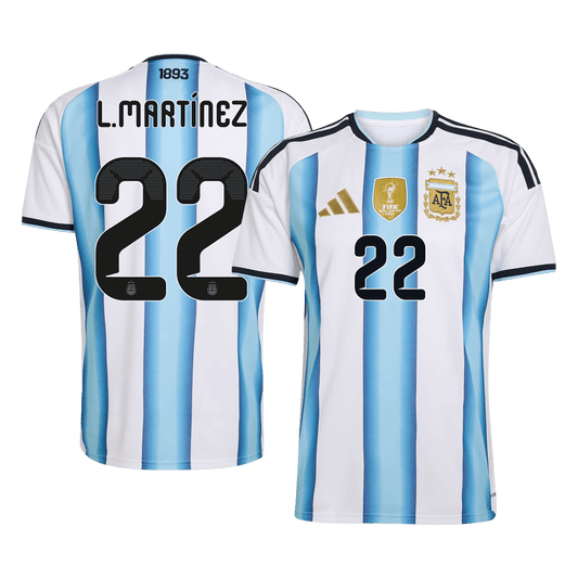 Argentina World Cup Hjemmedrakt 2026 L.MARTíNEZ #22 [PREMIUM]