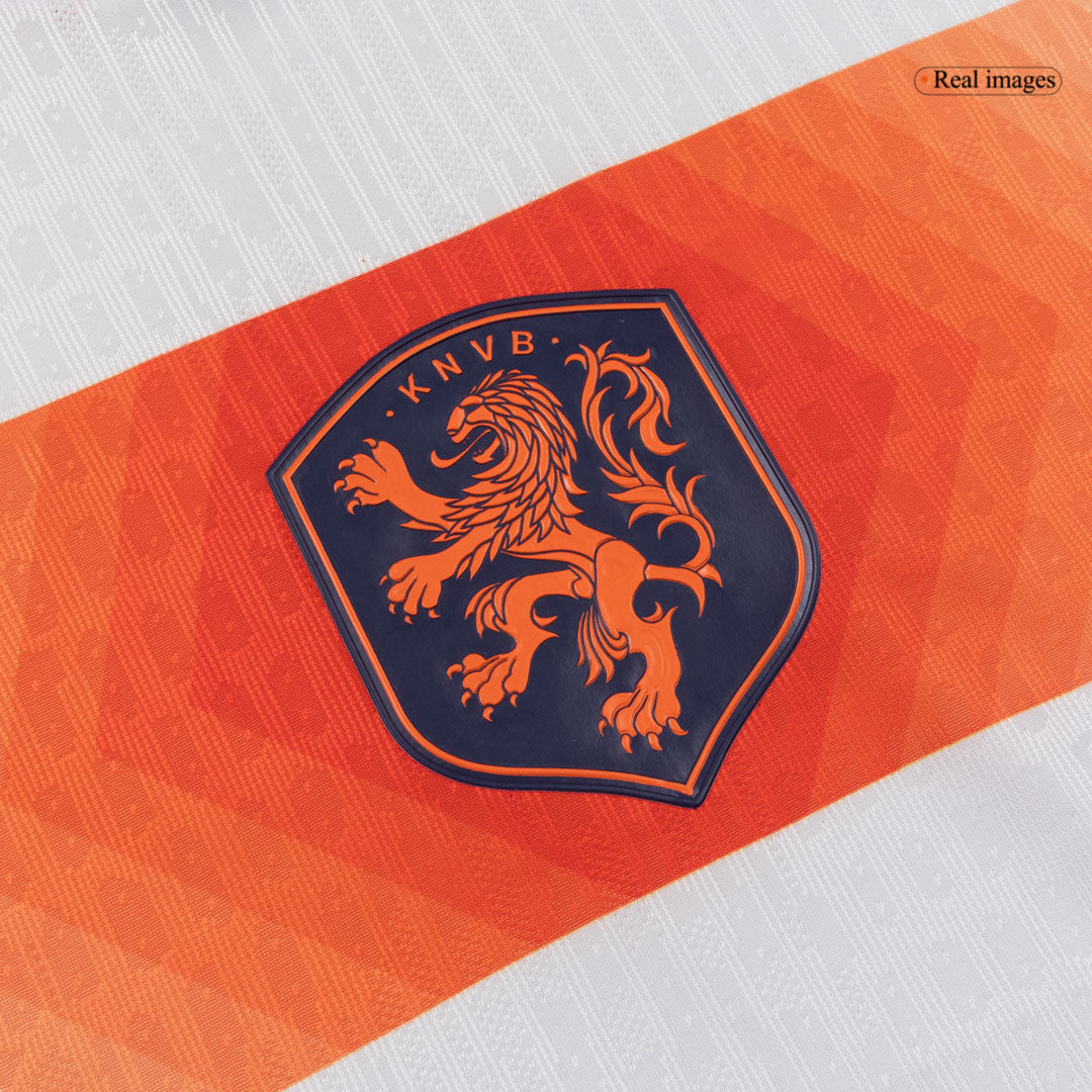 Netherlands VM Bortedrakt Spillerversjon 2026 F.DE JONG #21 Slim Fit