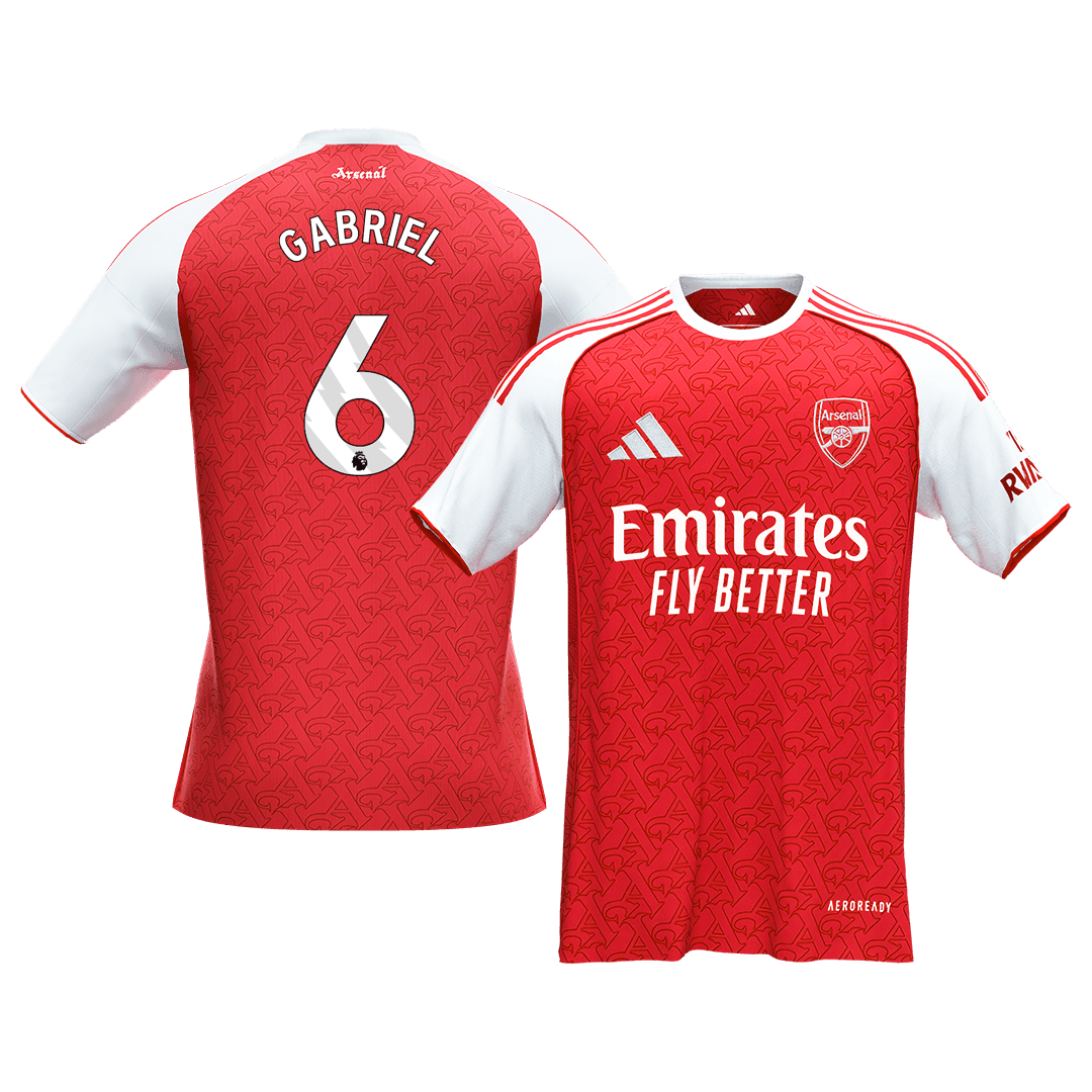 Arsenal Hjemmedrakt 2025/26 GABRIEL #6 [PREMIUM]