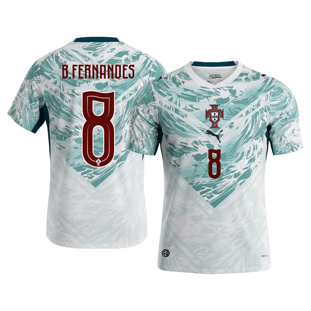 Portugal VM Bortedrakt 2026 B.FERNANDES #8