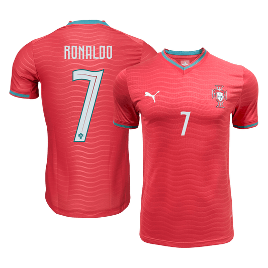 Portugal World Cup Hjemmedrakt Spillerversjon 2026 RONALDO #7 Slim Fit