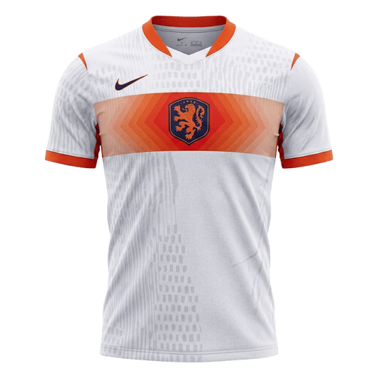 Netherlands World Cup Bortedrakt Spillerversjon 2026 Slim Fit