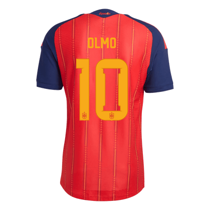 Spain VM Hjemmedrakt Spillerversjon 2026 OLMO #10 Slim Fit