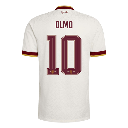Spain VM Bortedrakt Spillerversjon 2026 OLMO #10 Slim Fit