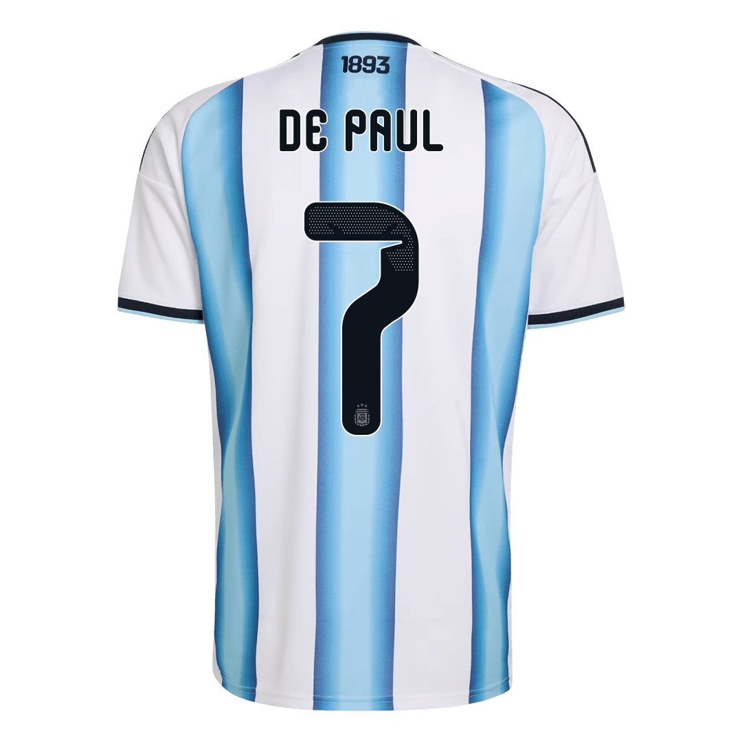 Argentina VM Hjemmedrakt 2026 DE PAUL #7 [PREMIUM]