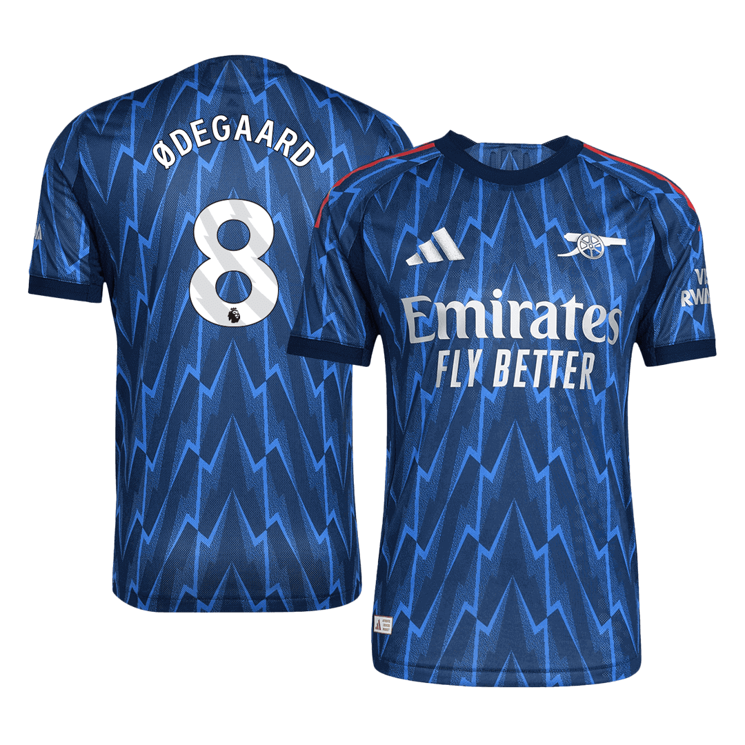 Arsenal Bortedrakt Spillerversjon 2025/26 ØDEGAARD #8