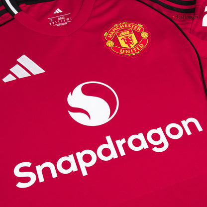 Manchester United Hjemmedrakt 2025/26 – MOUNT #7 [PREMIUM]