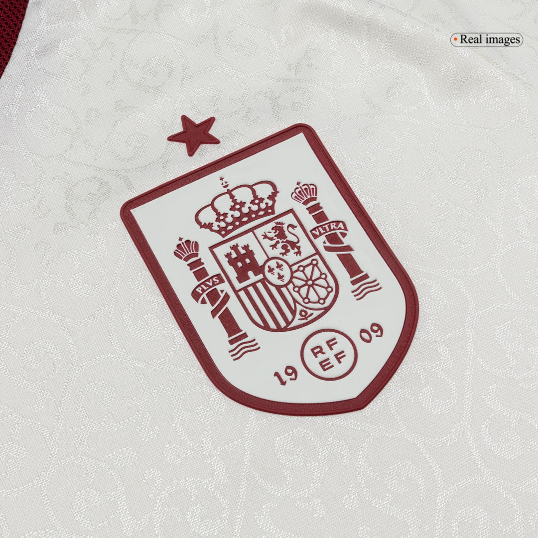 Spain VM Bortedrakt Spillerversjon 2026 OLMO #10 Slim Fit