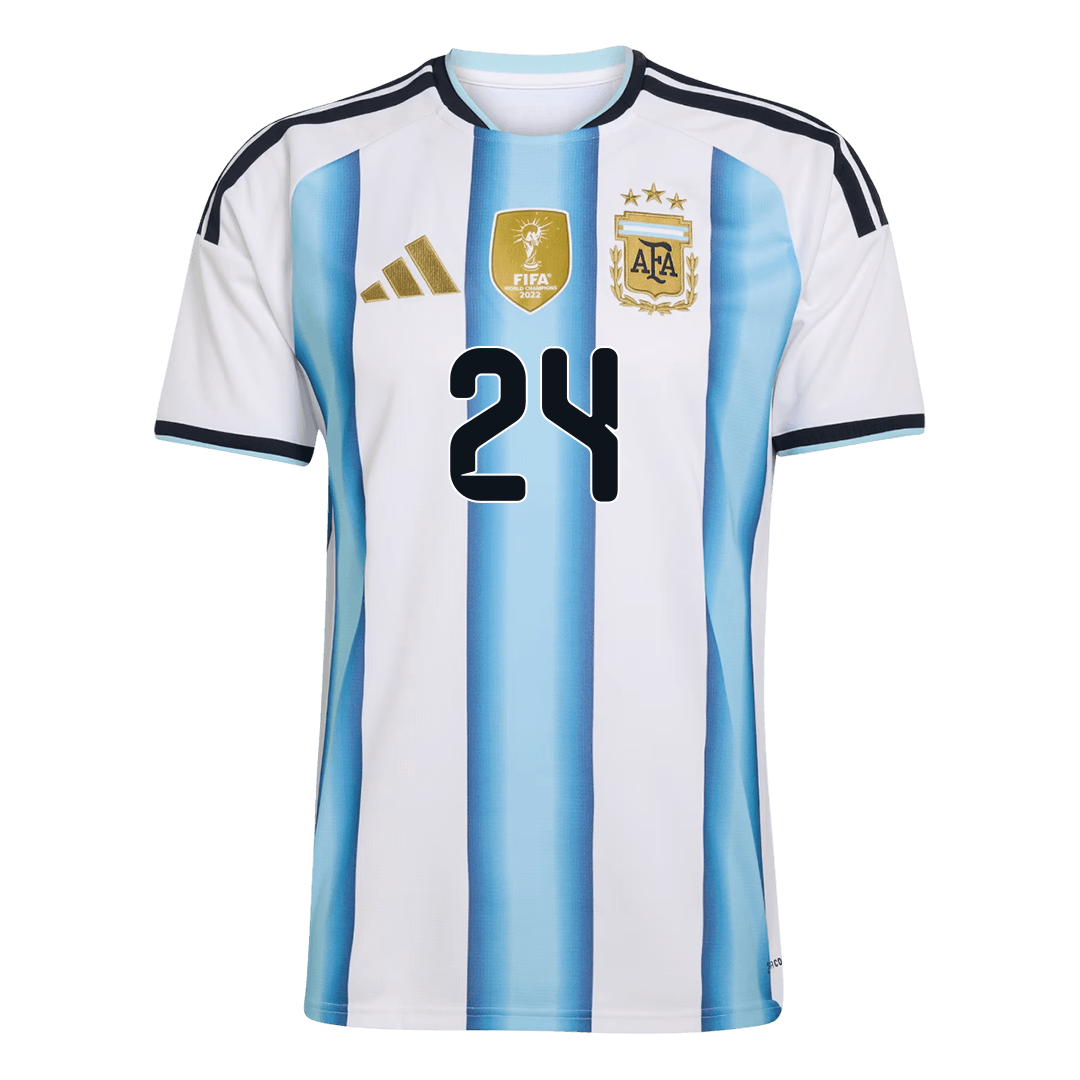 Argentina VM Hjemmedrakt 2026 E. FERNÁNDEZ #24 [PREMIUM]