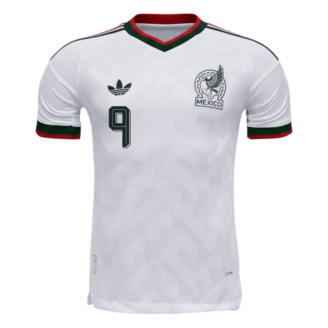 Mexico VM Bortedrakt Spillerversjon 2026 RAÚL #9 Slim Fit
