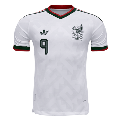 Mexico VM Bortedrakt Spillerversjon 2026 RAÚL #9 Slim Fit